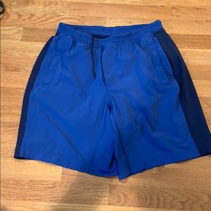Men’s Lululemon Blue Pacebreaker Shorts Size L